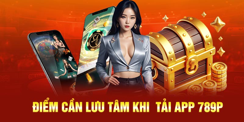 Điểm cần lưu tâm khi  tải app 789P