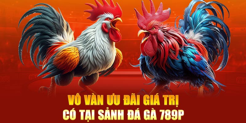 Vô vàn ưu đãi giá trị có tại sảnh đá gà 789P